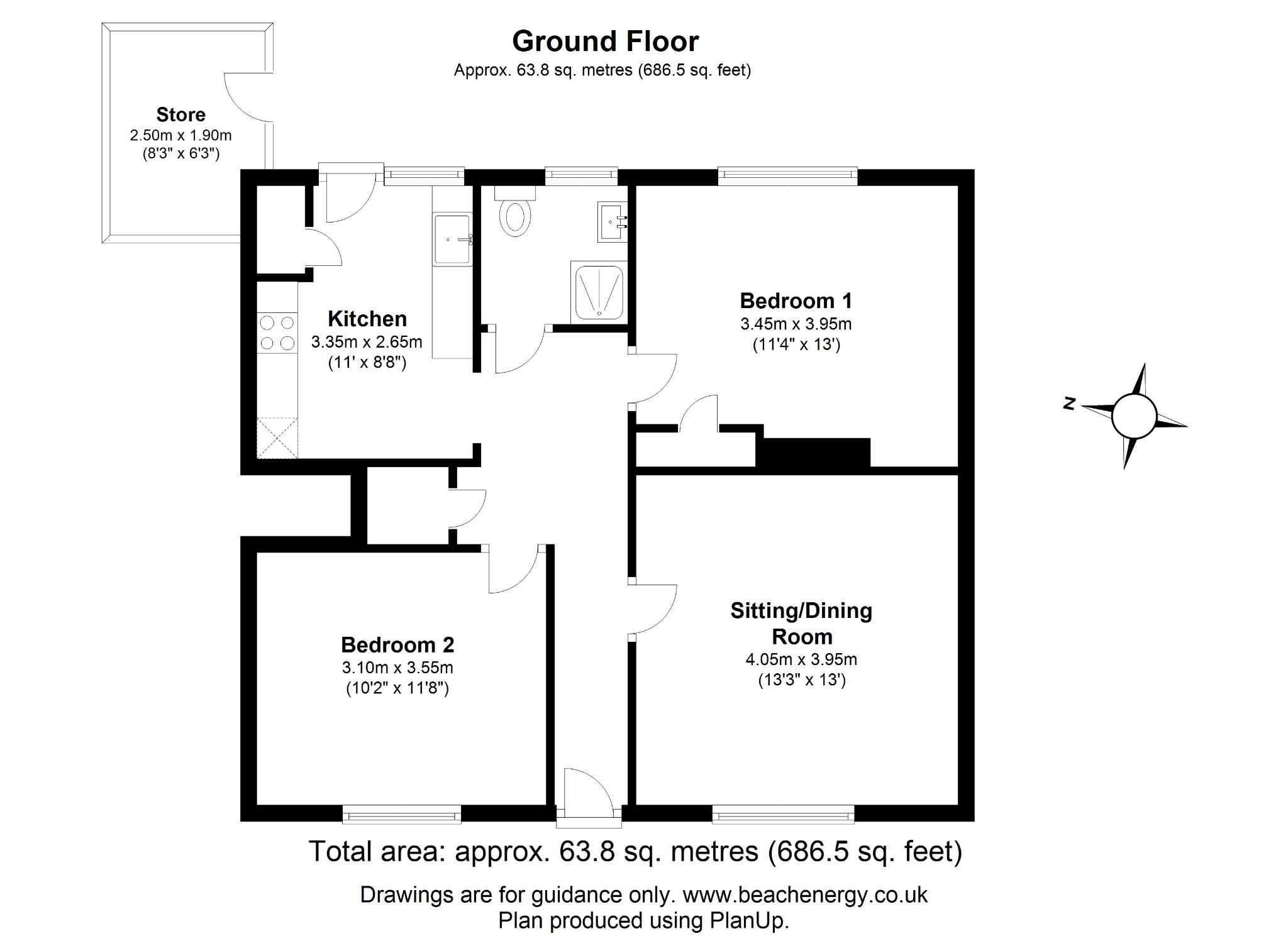 Bridewell Road, Cherry Hinton, Cambridge CB1, 2 bedroom for sale 65502703