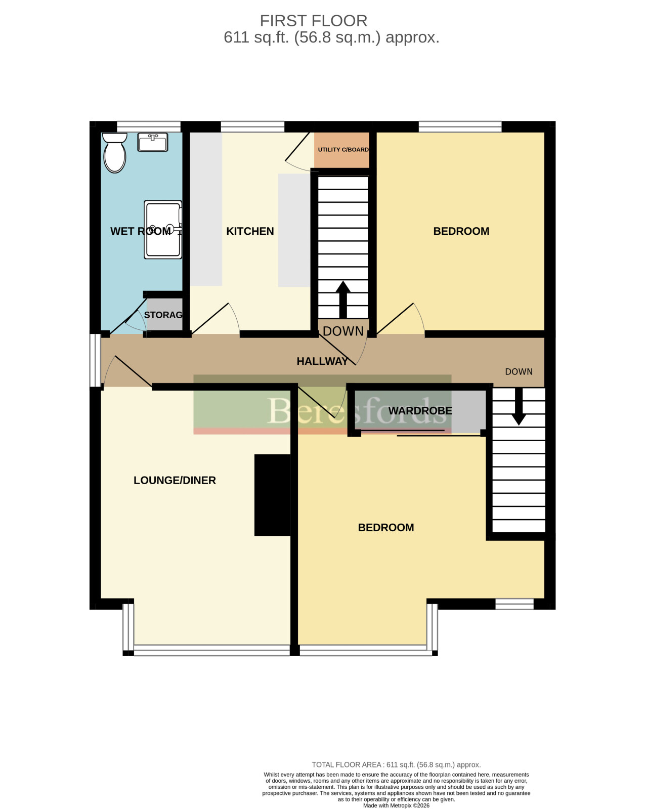 123, Westland Avenue, Hornchurch floorplan