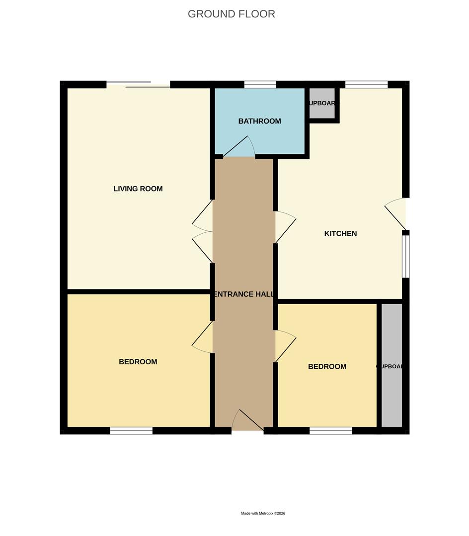 26, Crosswell Close, Bridgwater floorplan