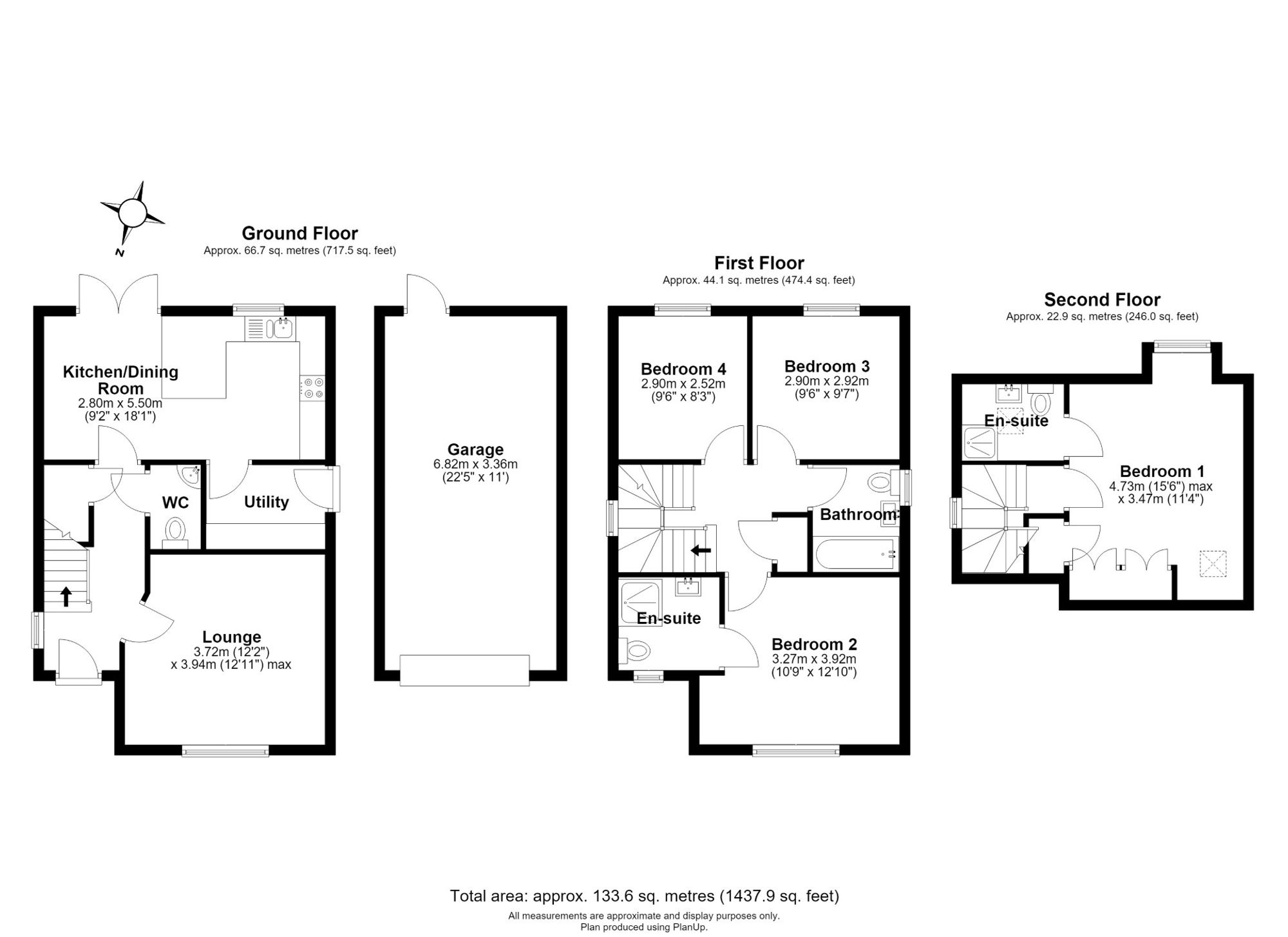 52 Scampston Drive, Harrogate floorplan
