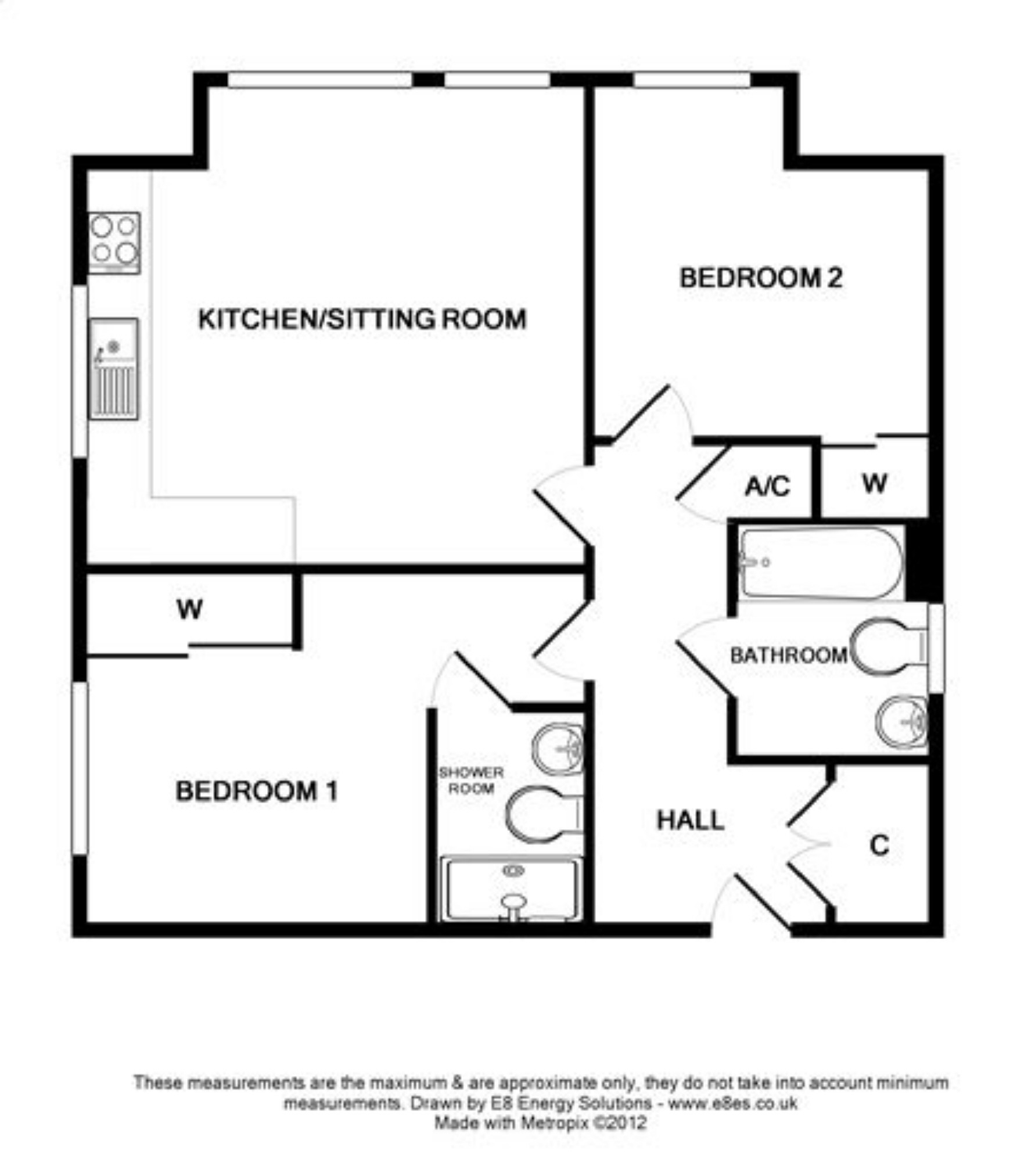 2 Bedrooms Flat for sale in White Horse House, Wantage, Oxfordshire OX12