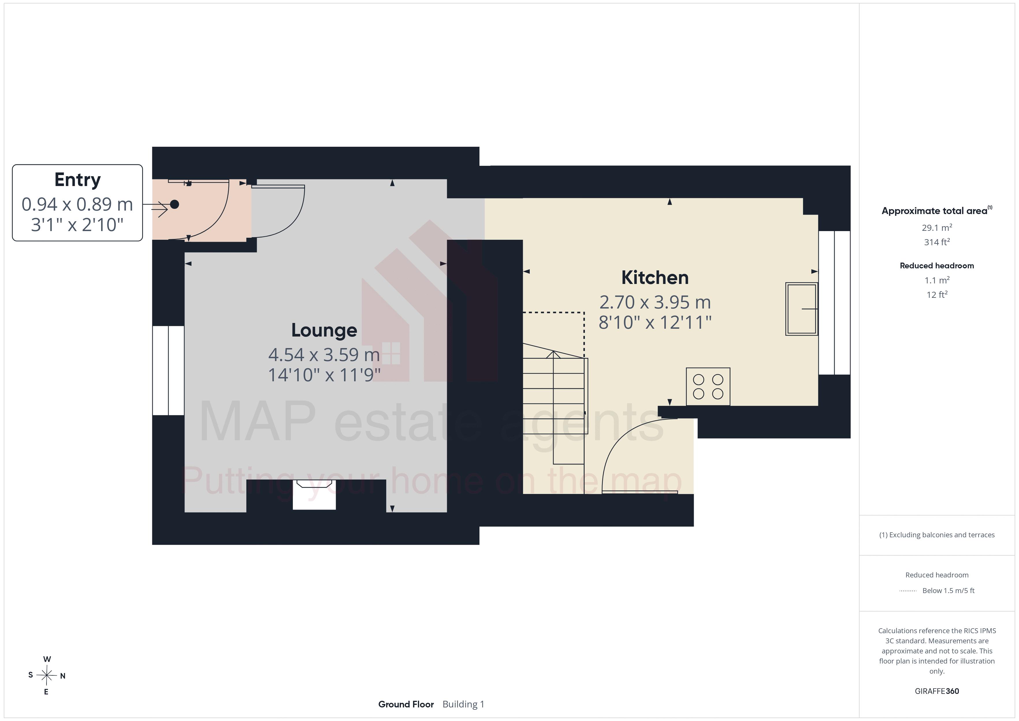 31, Fords Row, Redruth floorplan