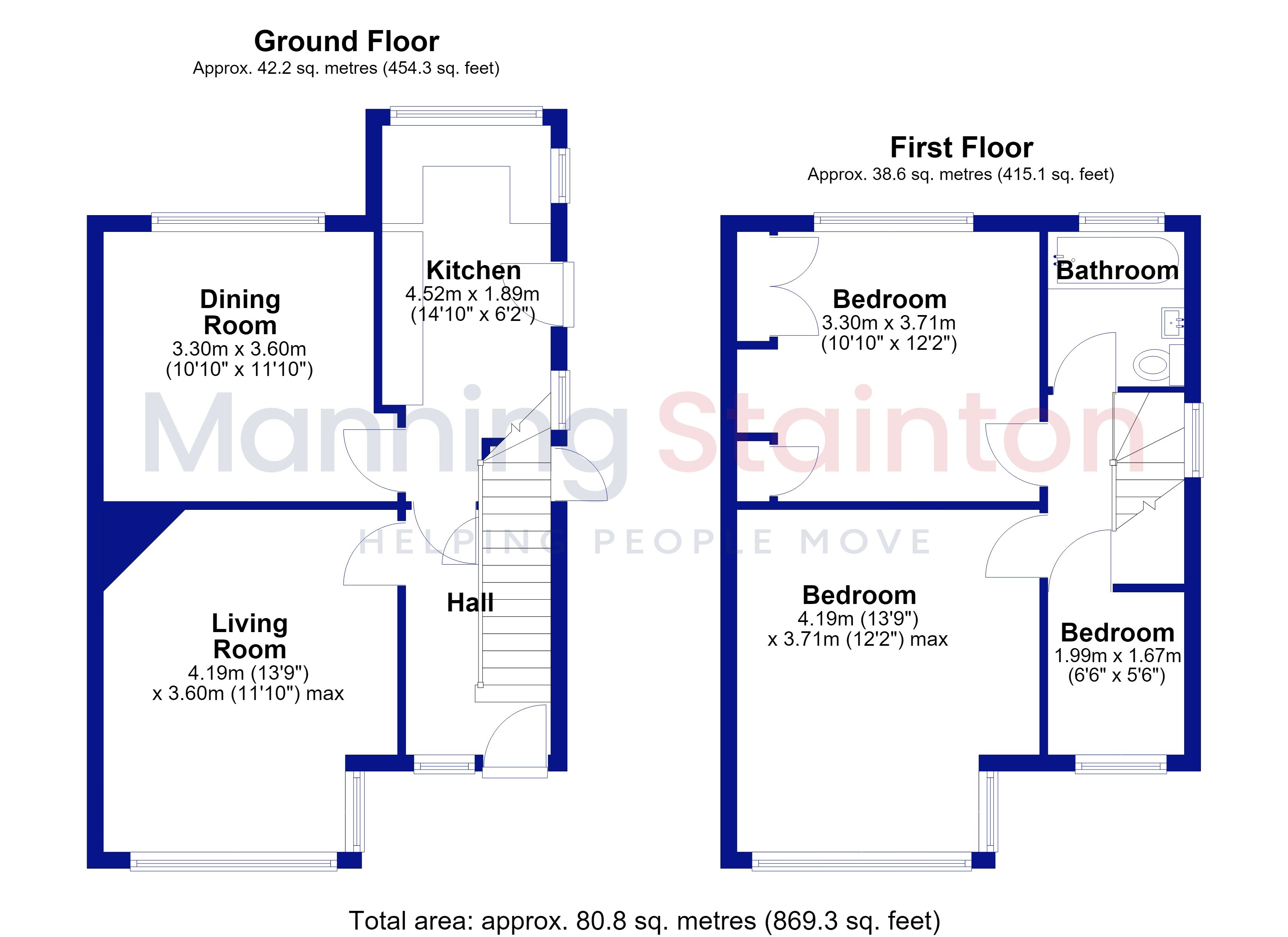 17, Grange Park Avenue, Leeds floorplan