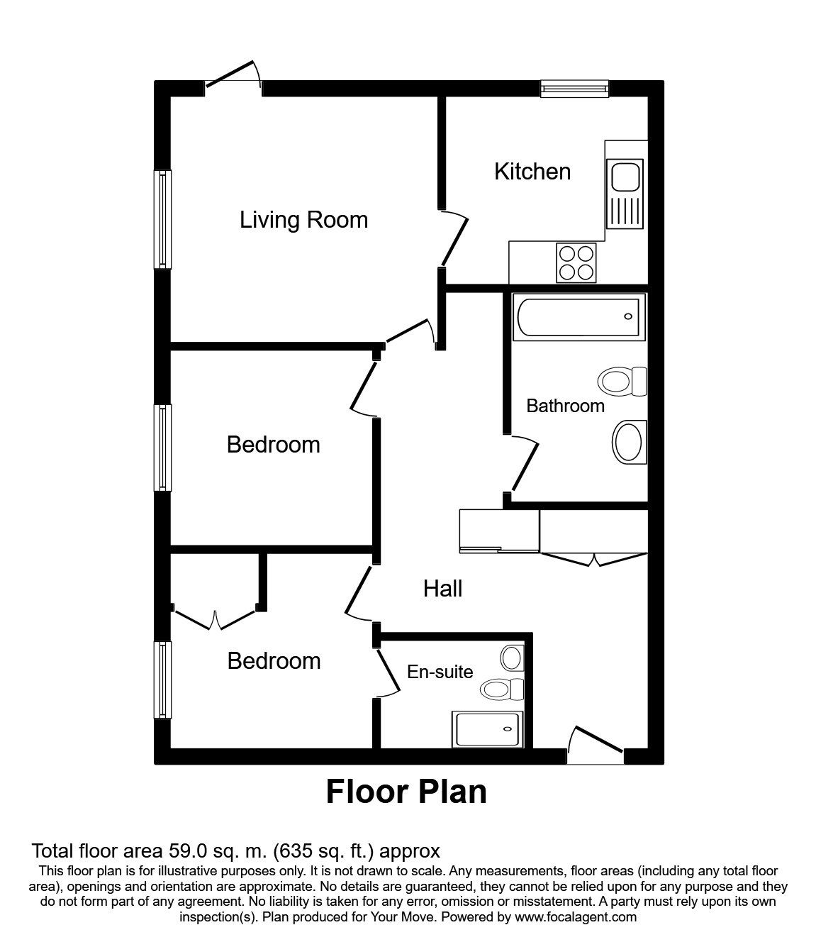 2 Bedrooms Flat for sale in Slateford Gait, Edinburgh EH11