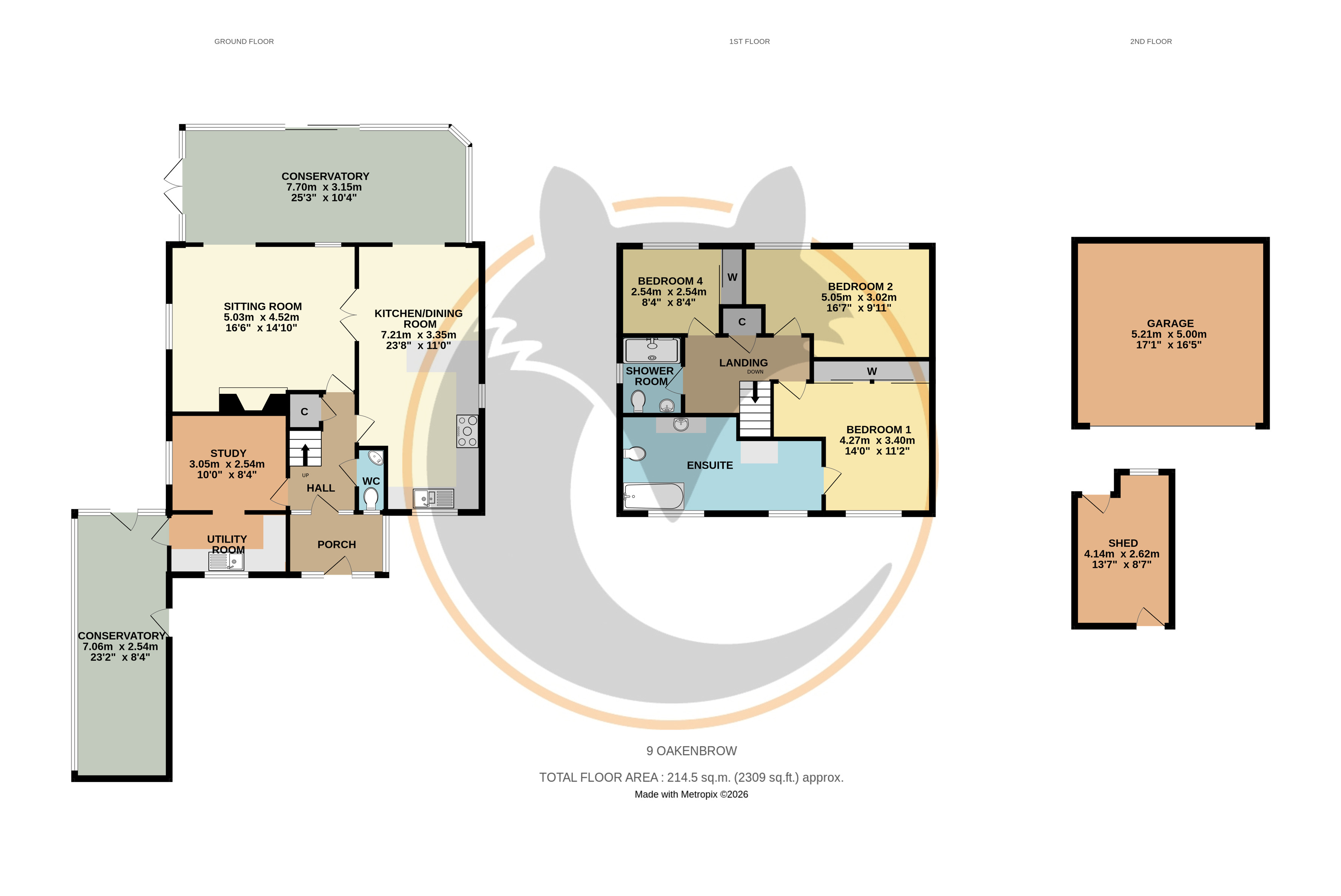 9, Oakenbrow, Lymington floorplan