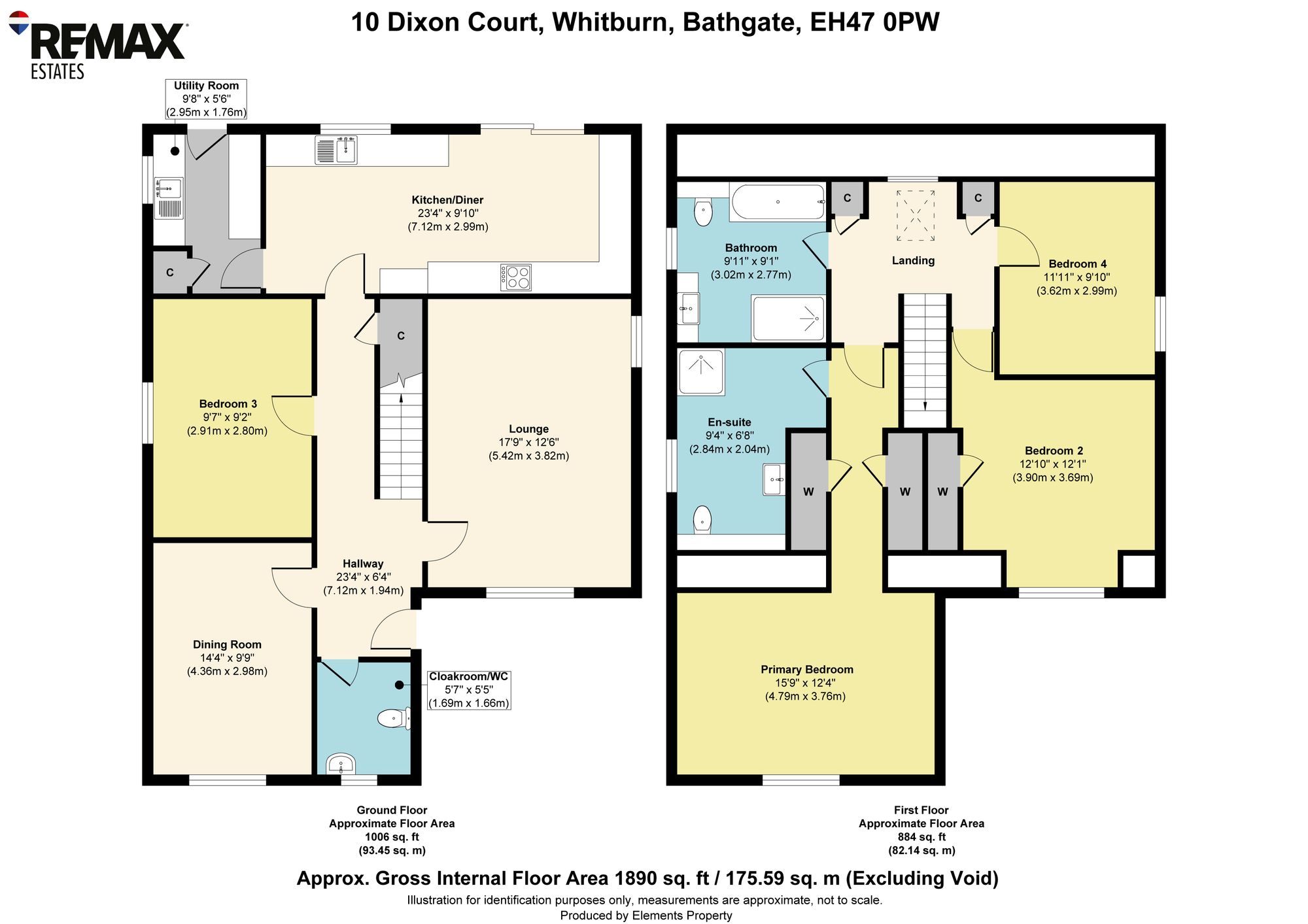 10 Dixon Court, Bathgate floorplan