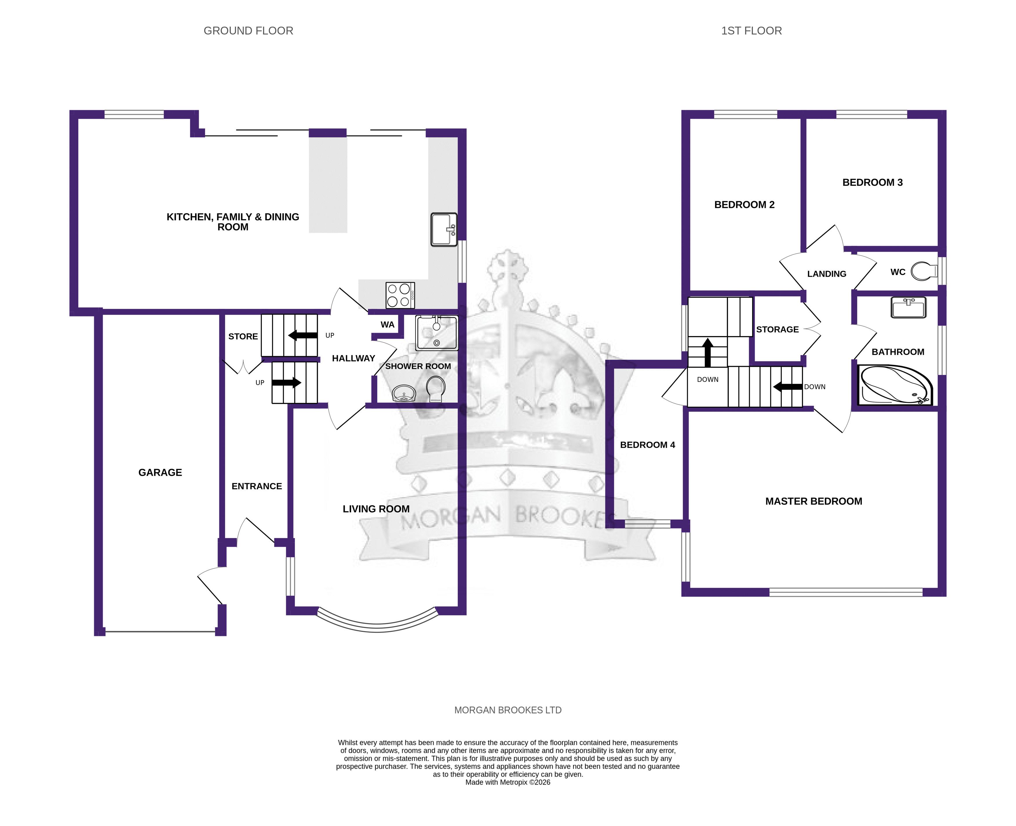 51, Hill Road, Benfleet floorplan