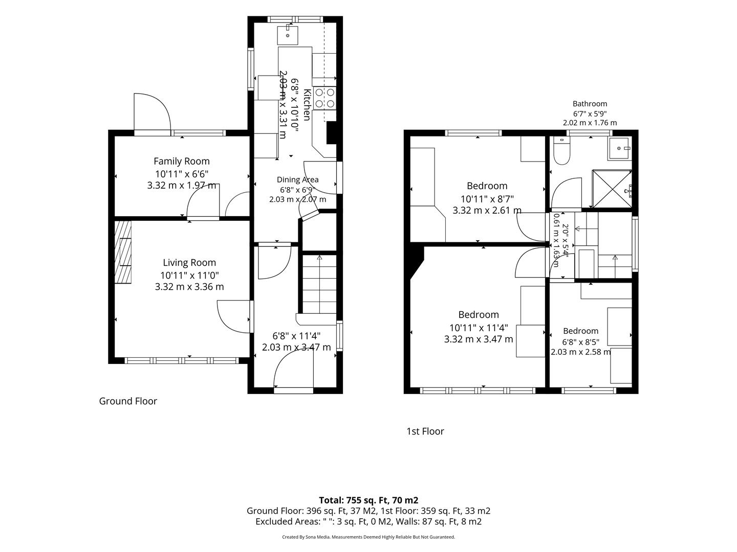 127, Shaw Lane, Prescot floorplan