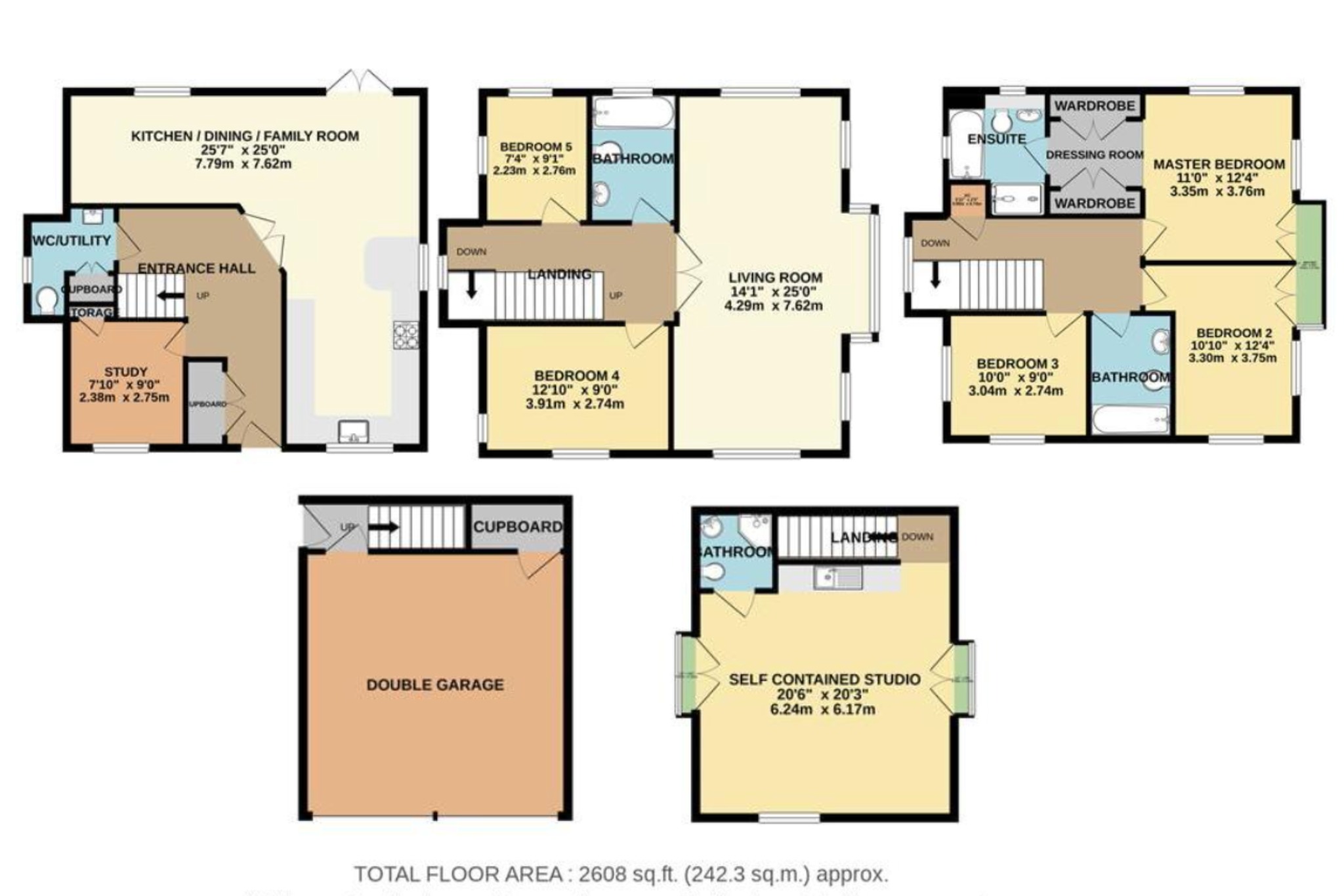 6, Barn Croft Drive, Reading floorplan