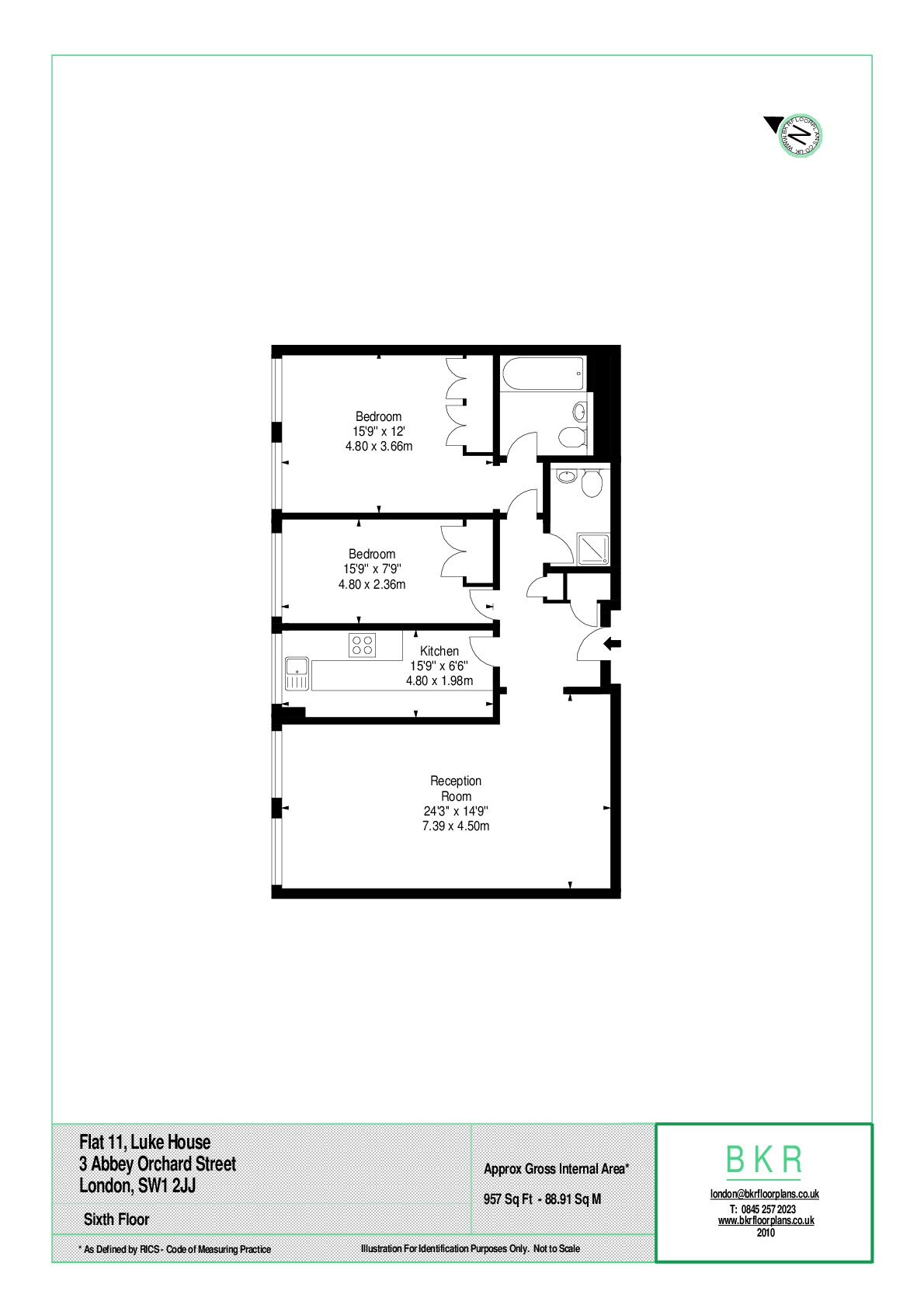 2 Bedrooms Flat to rent in Abbey Orchard Street, London SW1P