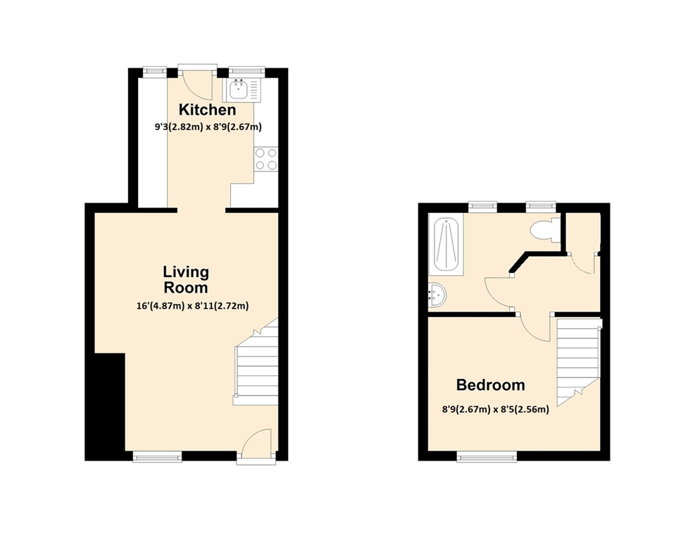 38, Queen Street Devon, Honiton floorplan