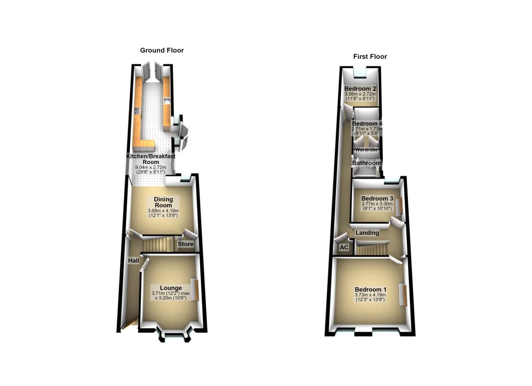 All Saints Road, Peterborough floorplan