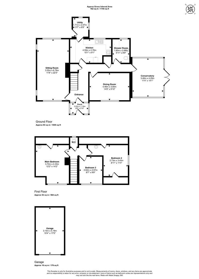 1A, Carent Close, Marnhull floorplan