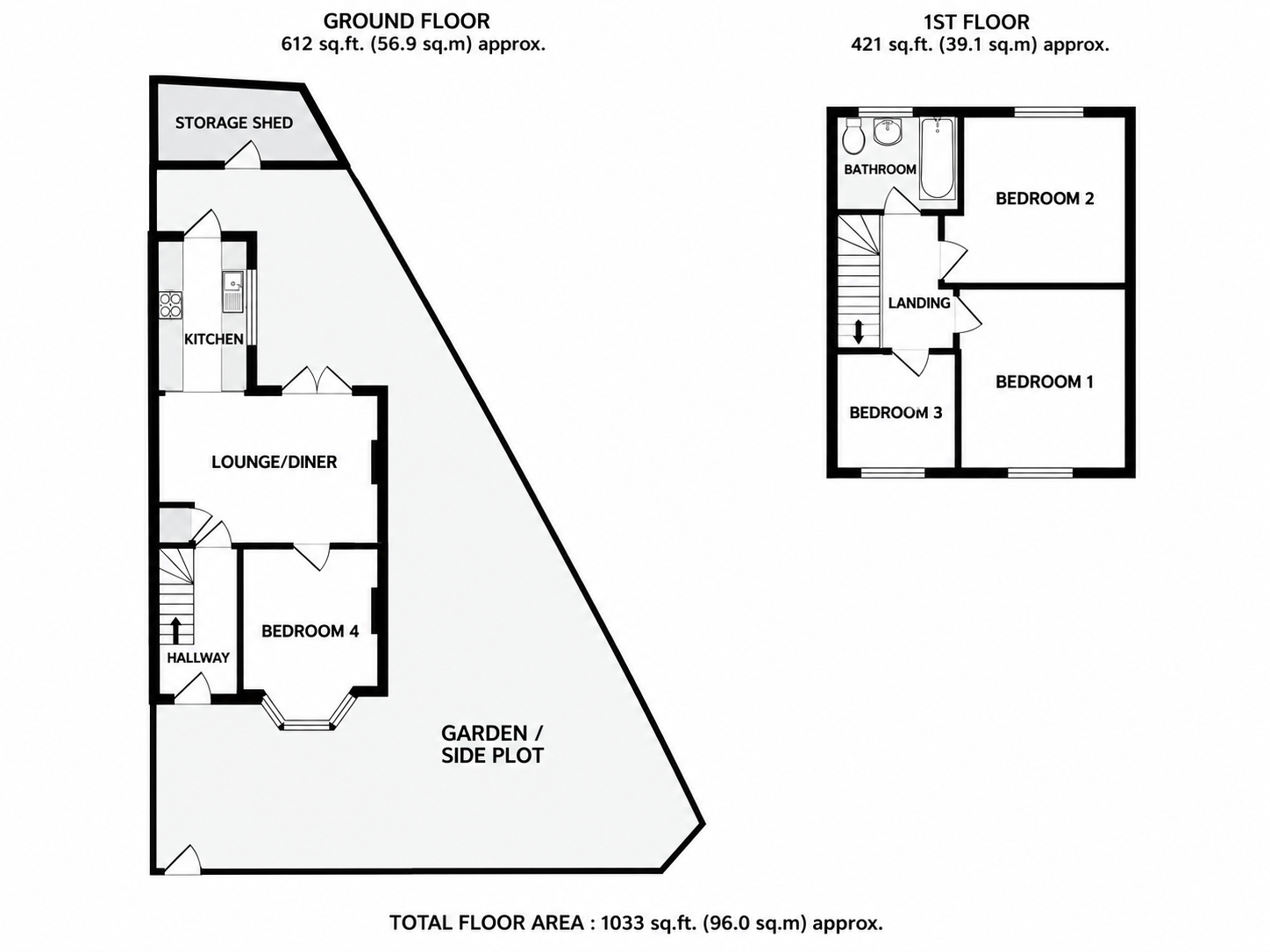 Coniston Avenue, London floorplan
