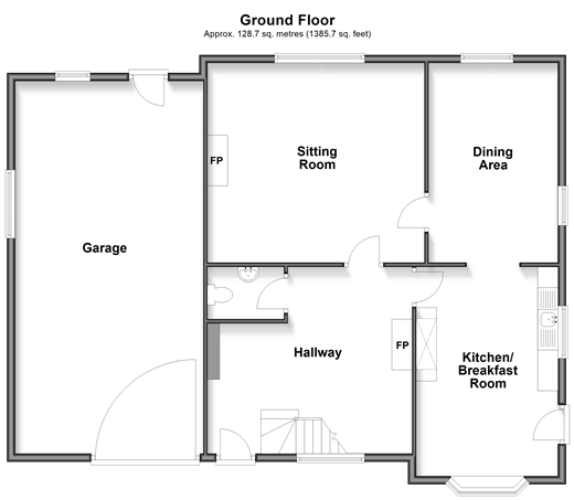 Easton Lane, Freshwater floorplan