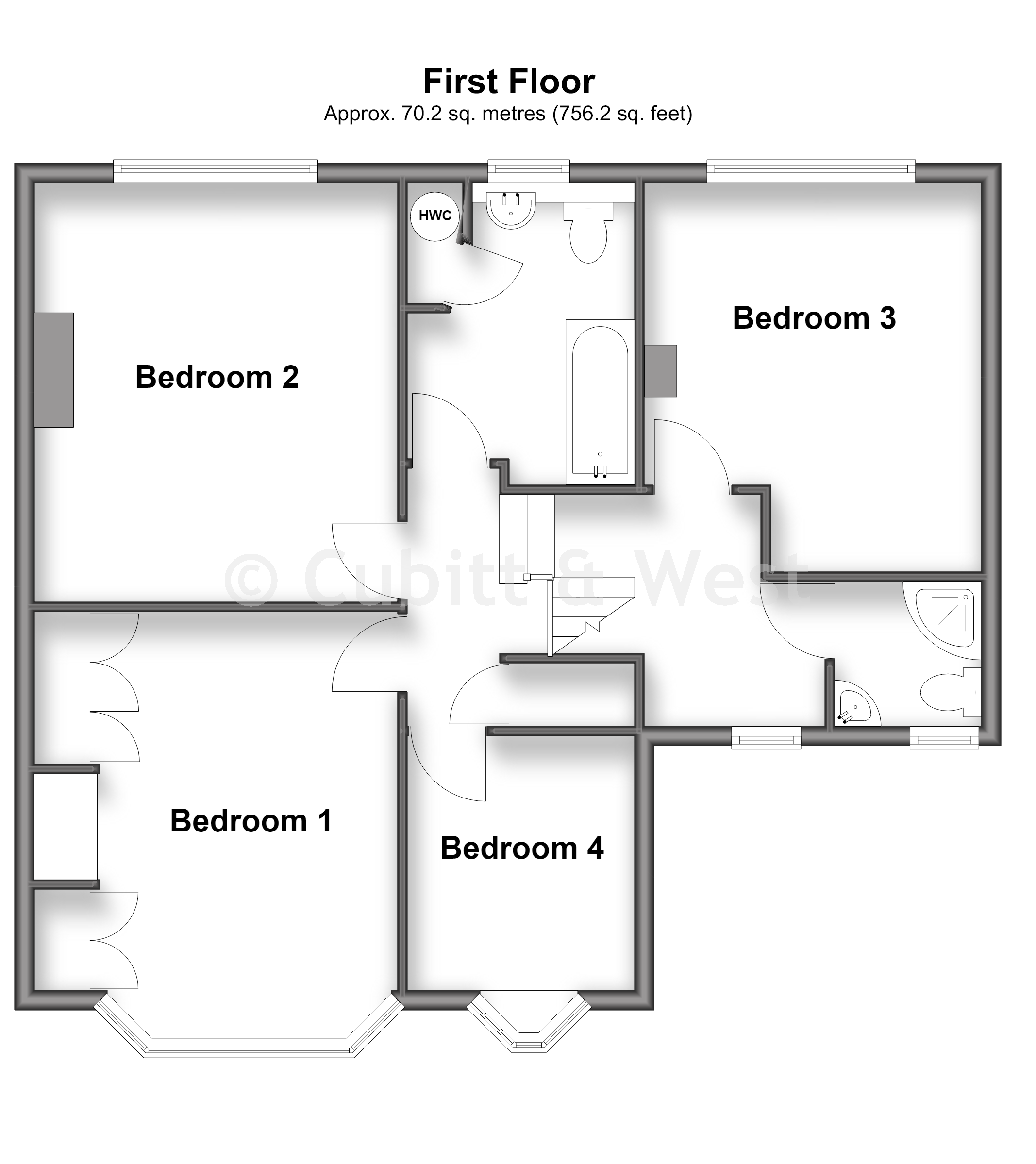 6, Crest Road, South Croydon floorplan