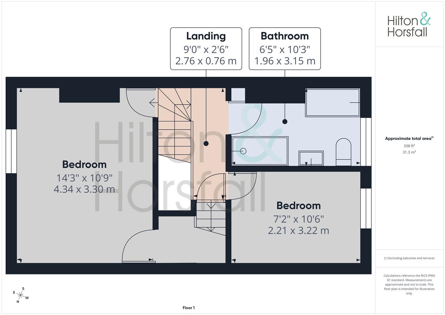 167, Skipton Road, Colne floorplan