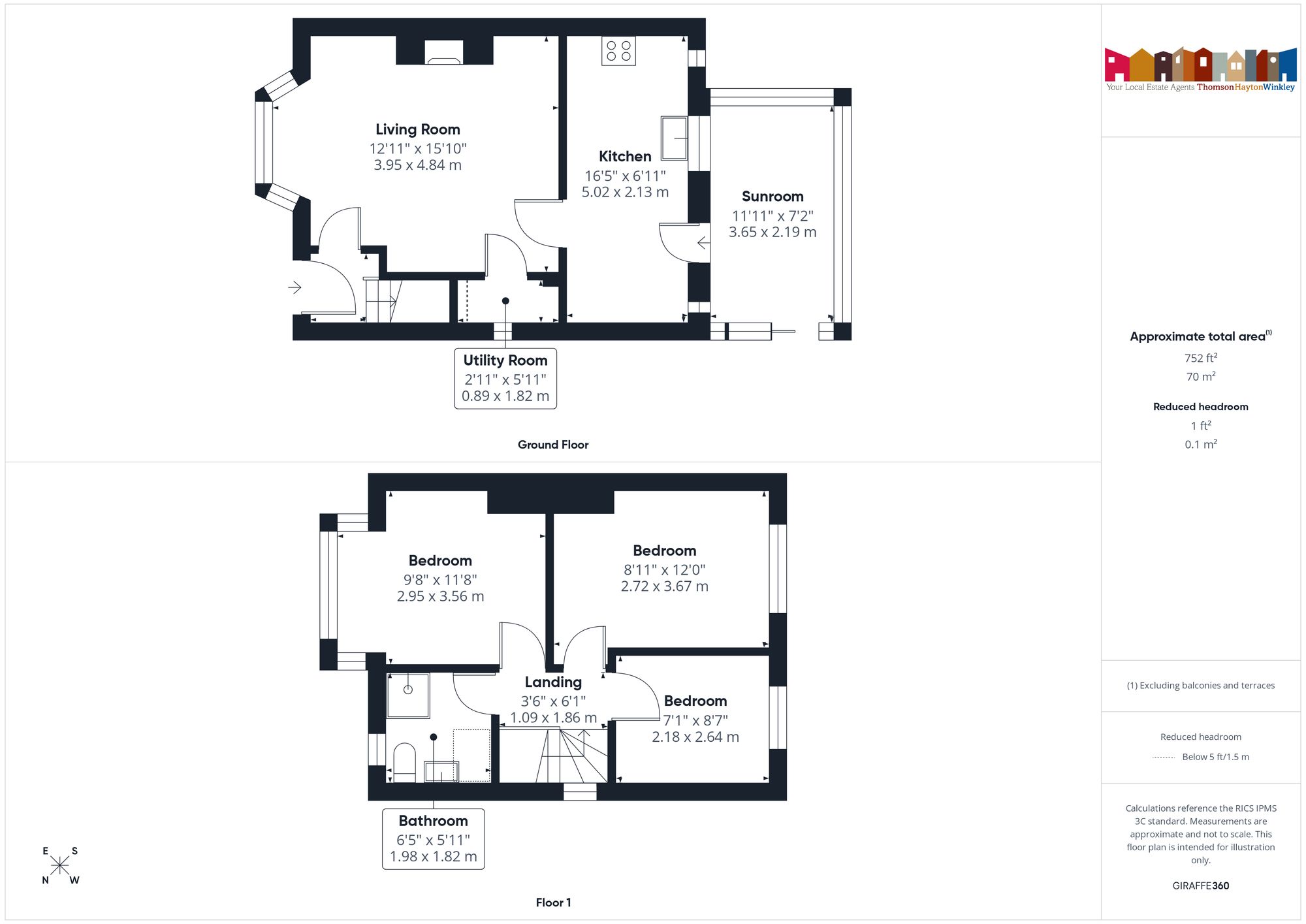 52 Kirkbarrow, Kendal floorplan