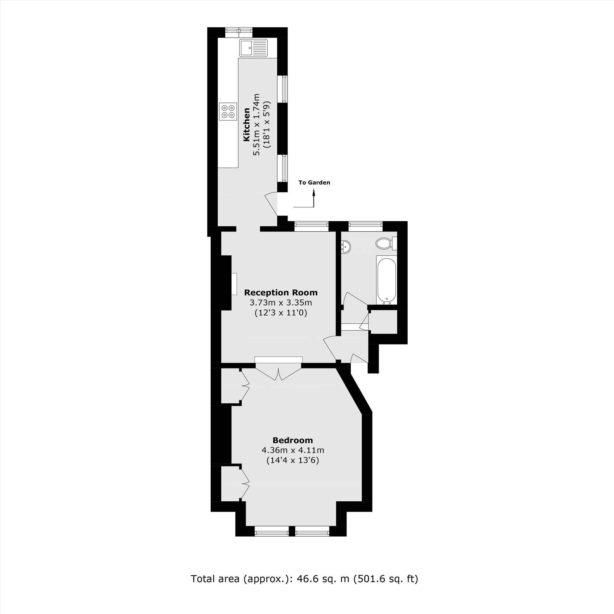 71, Moring Road, London floorplan