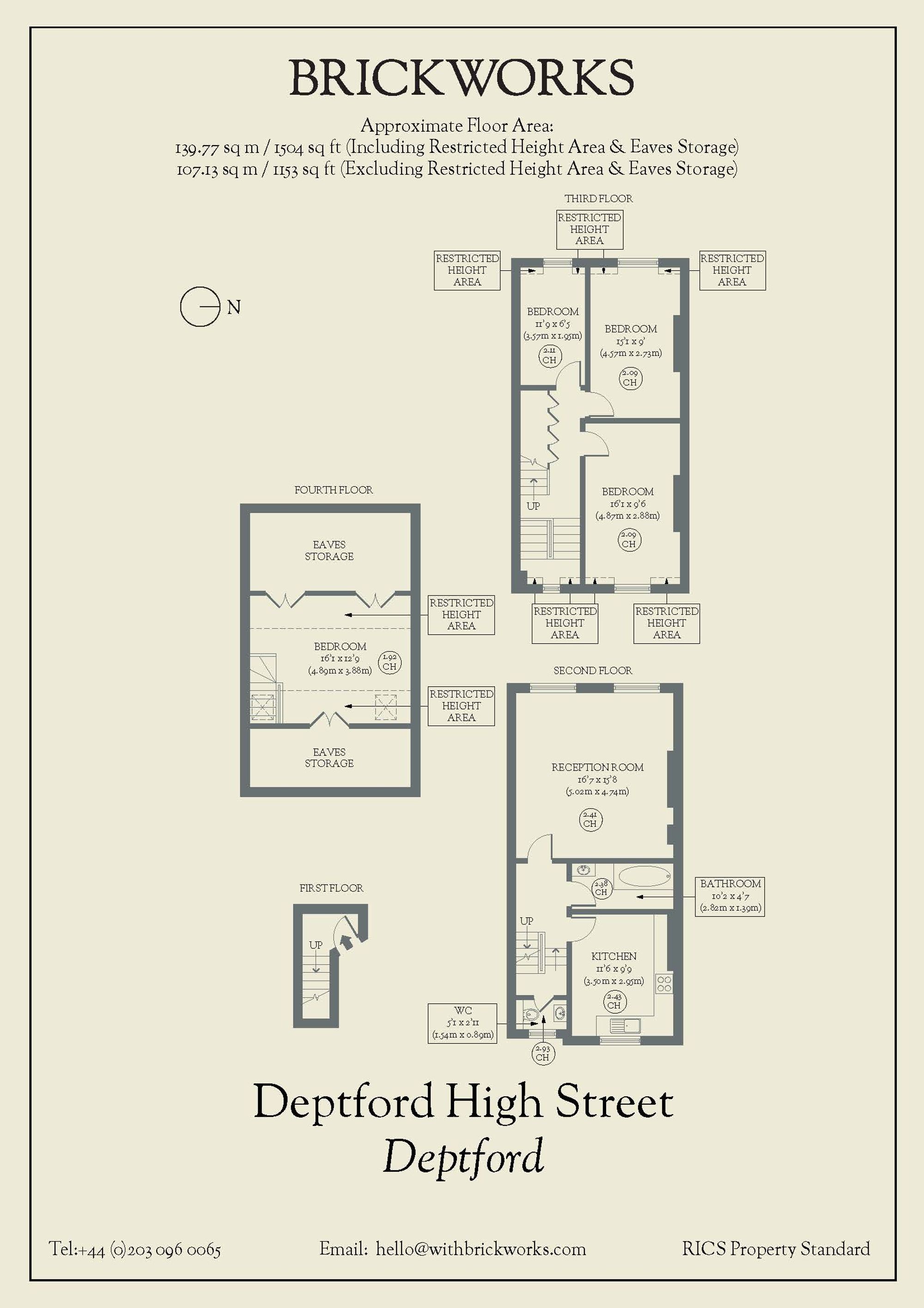 144c Deptford High Street, London floorplan