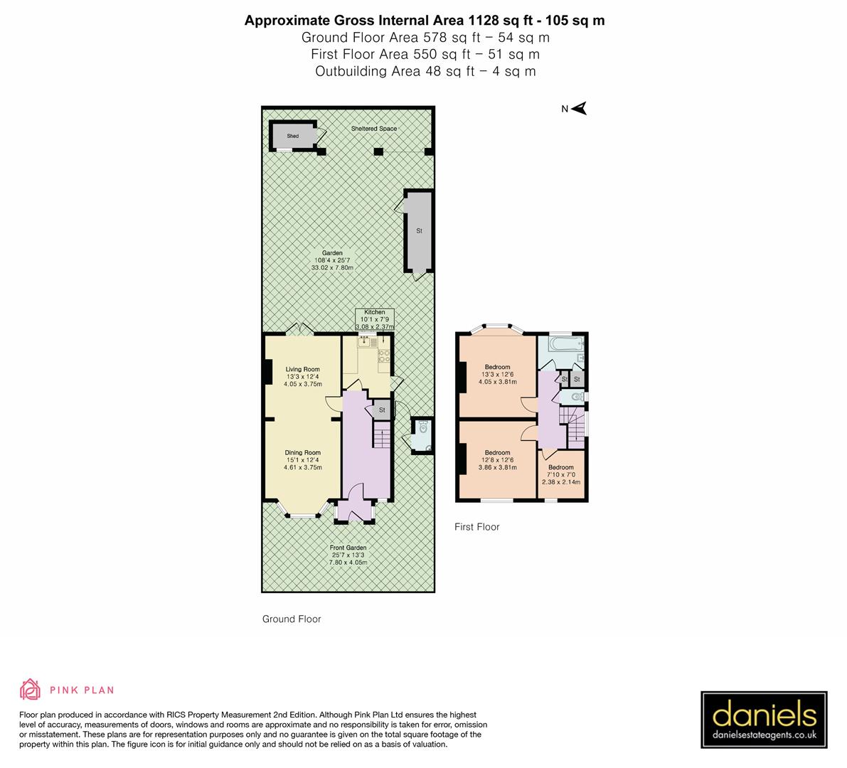 Sudbury Avenue, Wembley floorplan