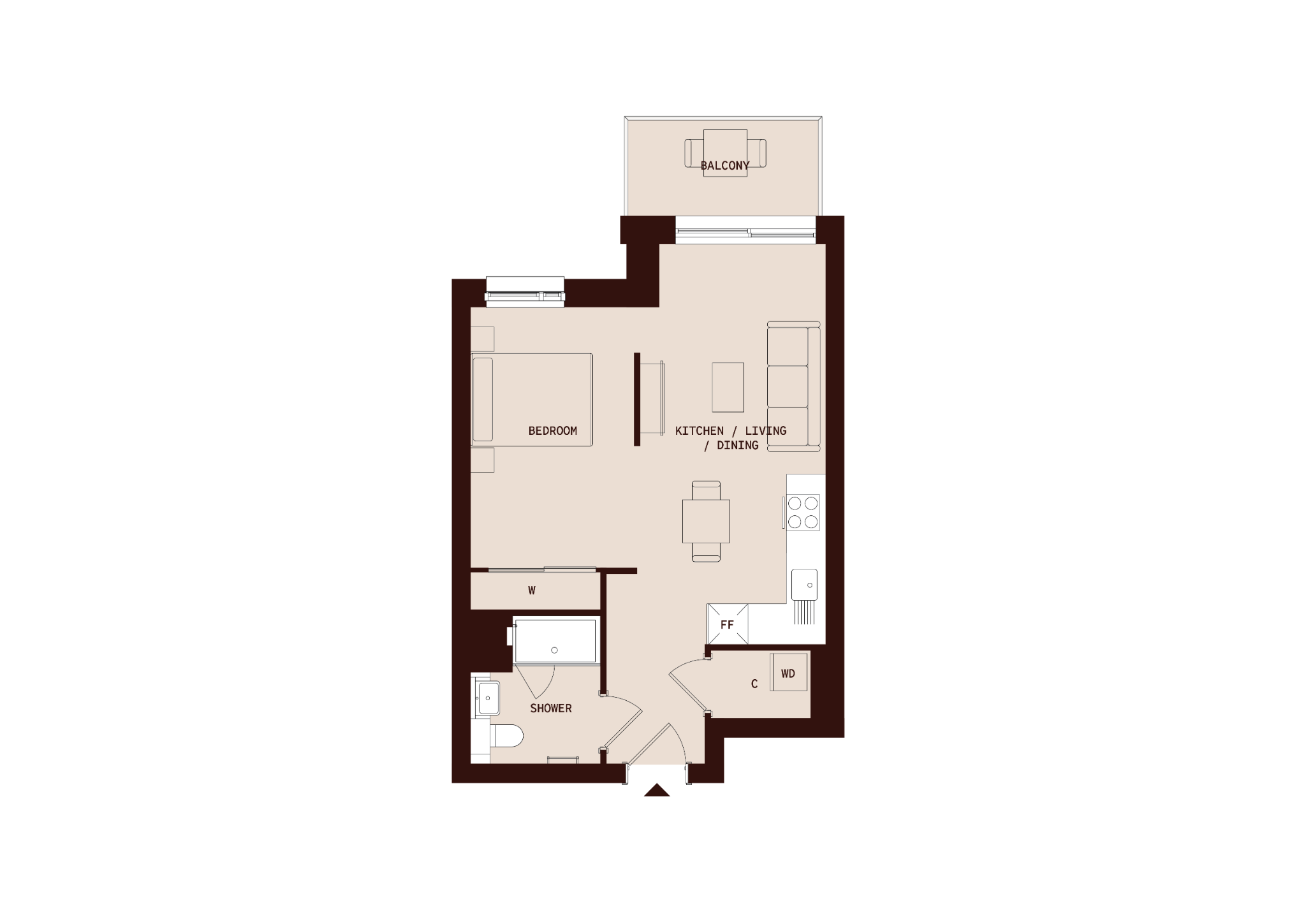 21 Beaufort Square, Colindale floorplan