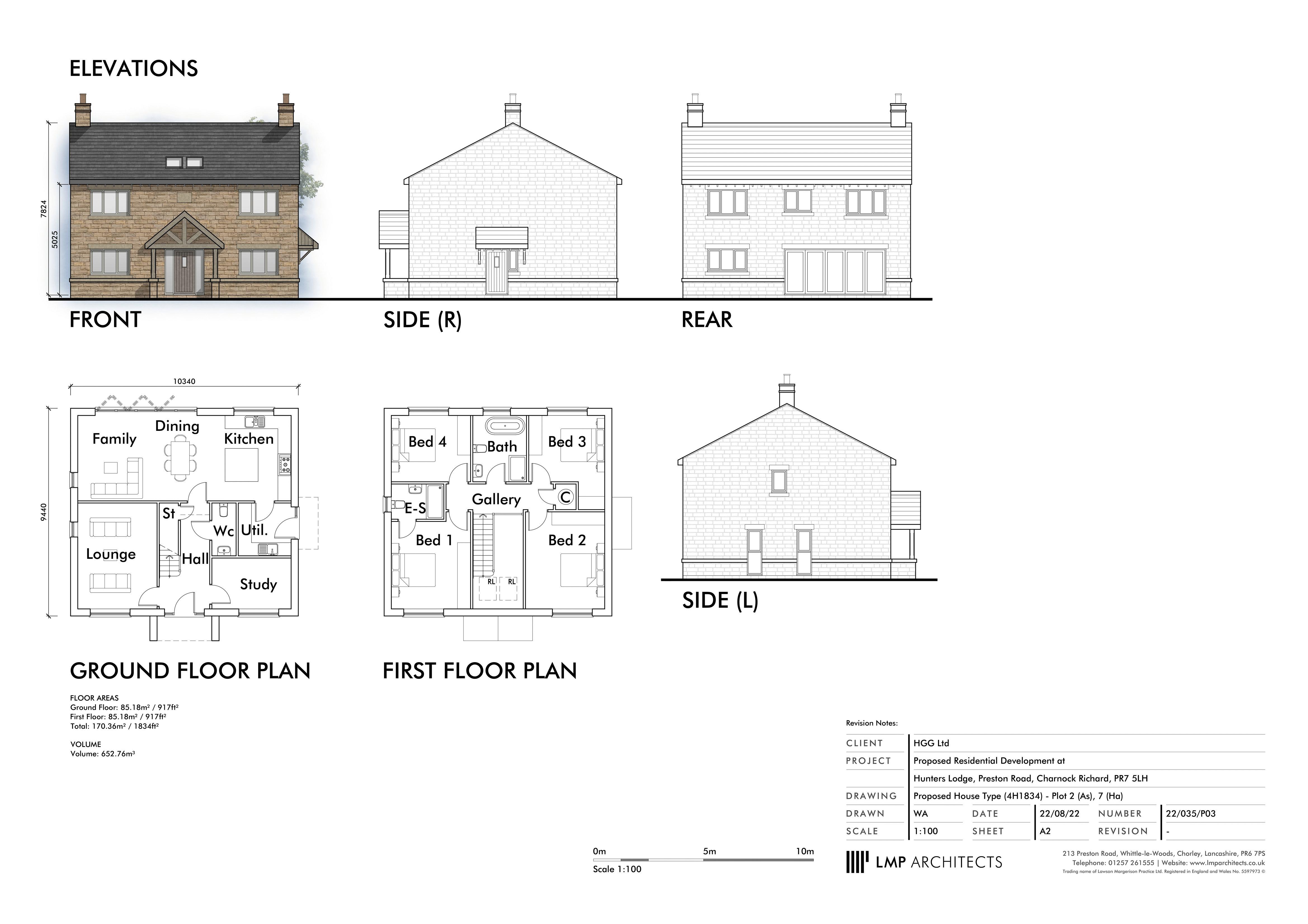 Preston Road, Charnock Richard, Chorley PR7, 4 bedroom detached house