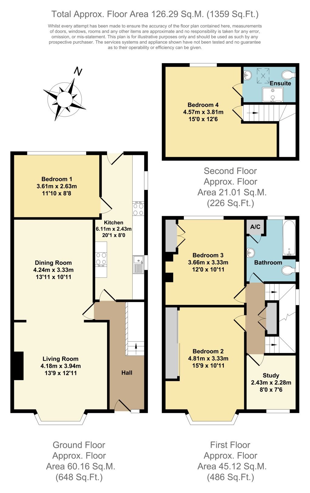 4 Bedrooms  to rent in Kenilworth Avenue, East Oxford, Oxford OX4