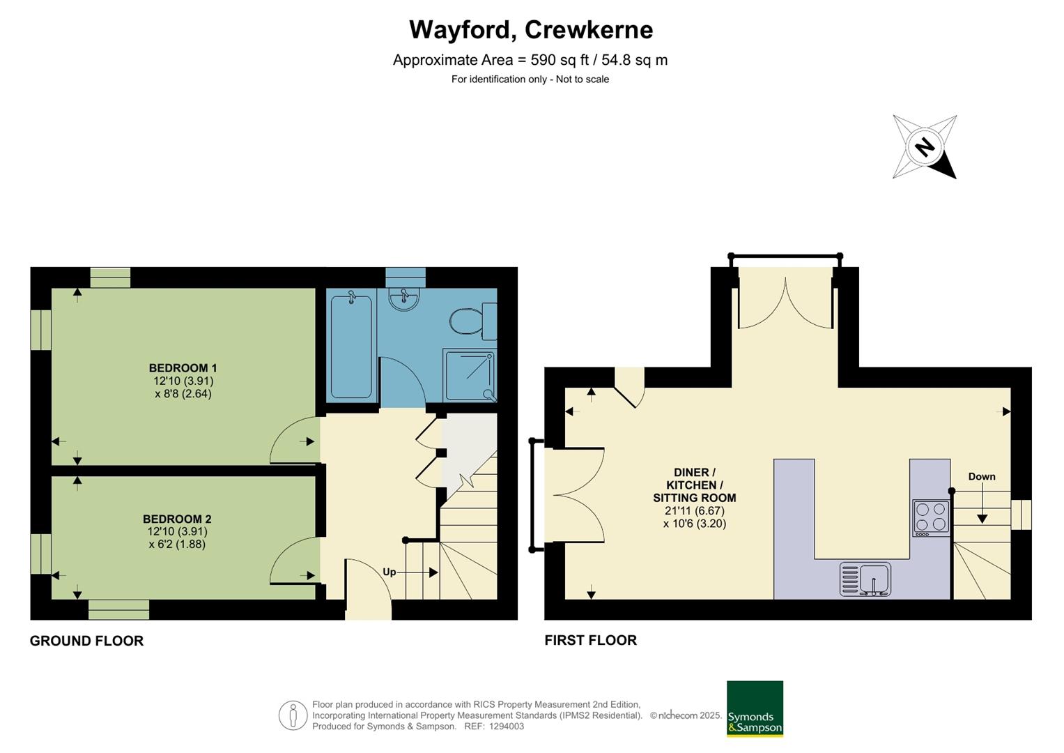 Wayford, Crewkerne floorplan