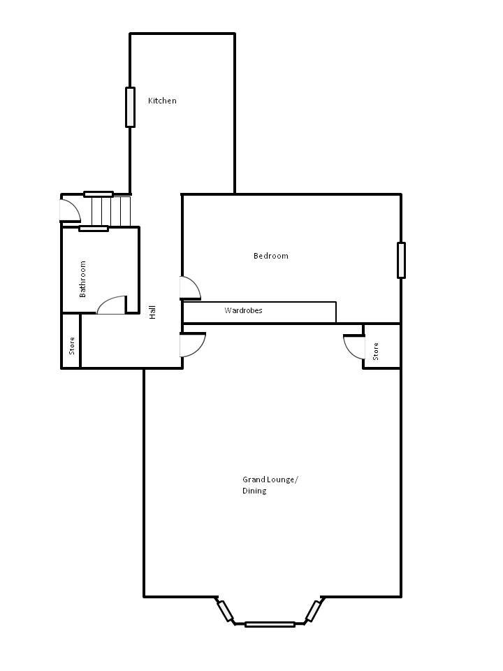 1 Bedrooms Flat to rent in Alexandra Parade, Kirn, Dunoon, Kirn, Dunoon PA23