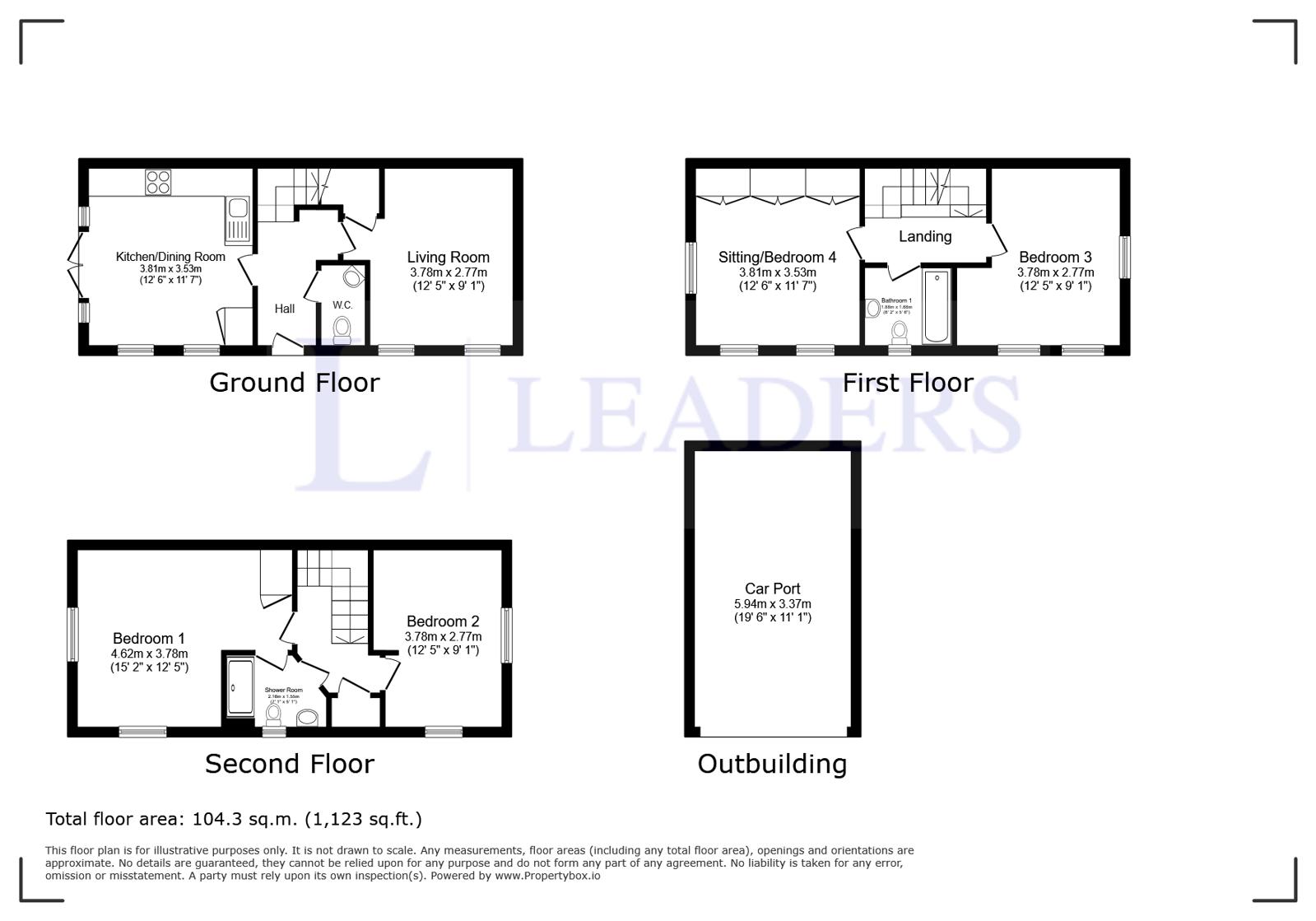 Hummingbird Way, Bedford floorplan