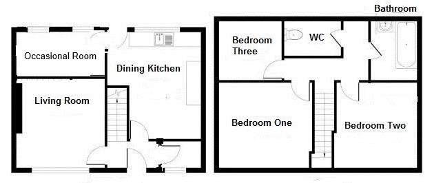 14, Wood Croft, Sowerby Bridge floorplan