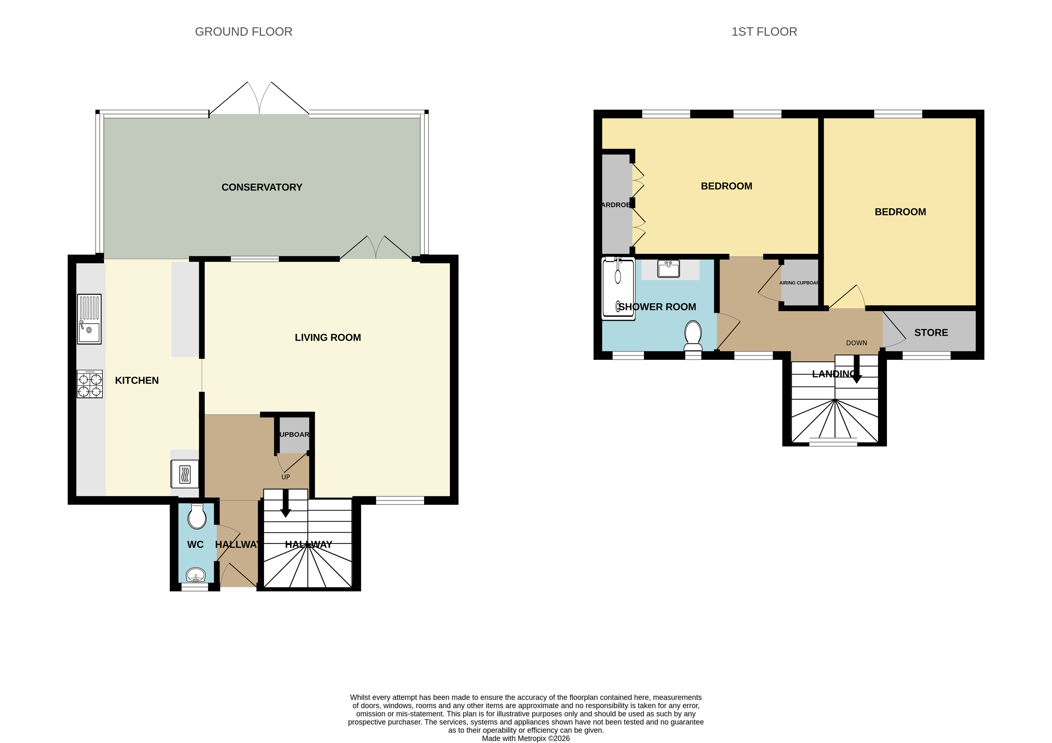 60, Ashanti Close, Shoeburyness floorplan