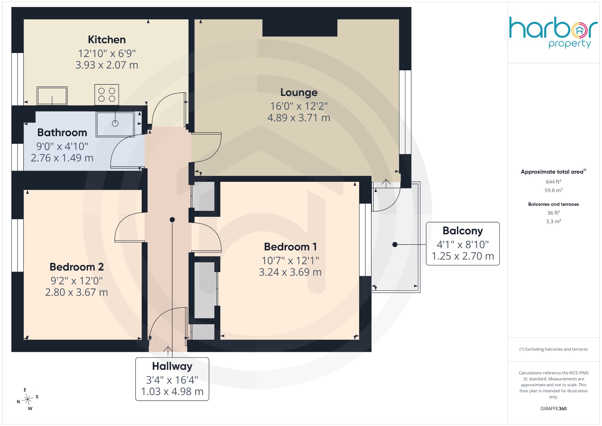 0/2 5 Dubton Street, Easterhouse, Glasgow floorplan