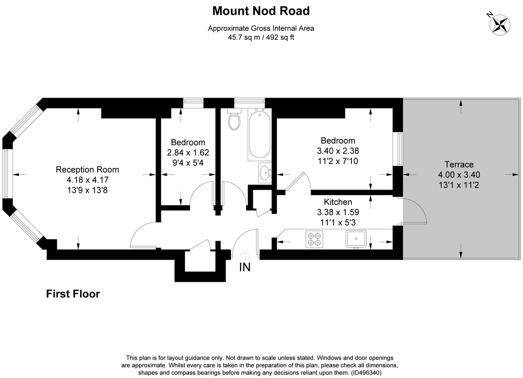 2 Bedrooms Flat for sale in Mount Nod Road, London SW16