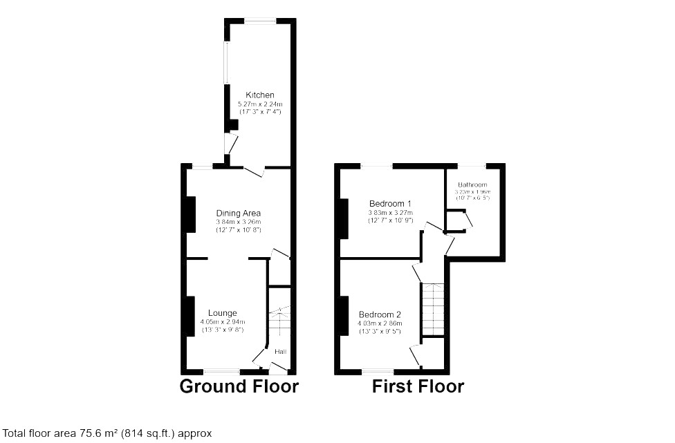 40, Hawthorn Bank, Spalding floorplan