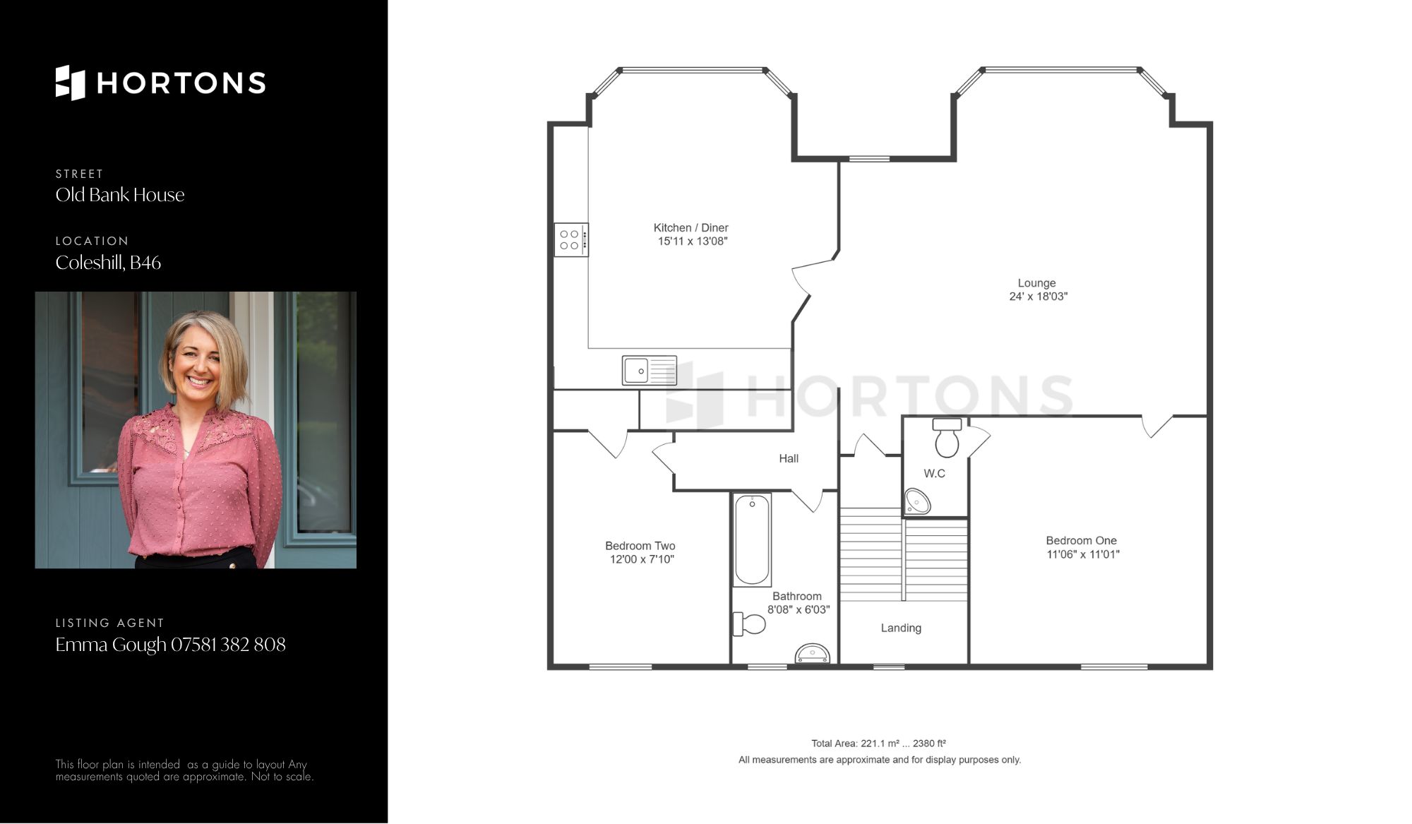 Apt 3, Old Bank House Church Hill, Birmingham floorplan