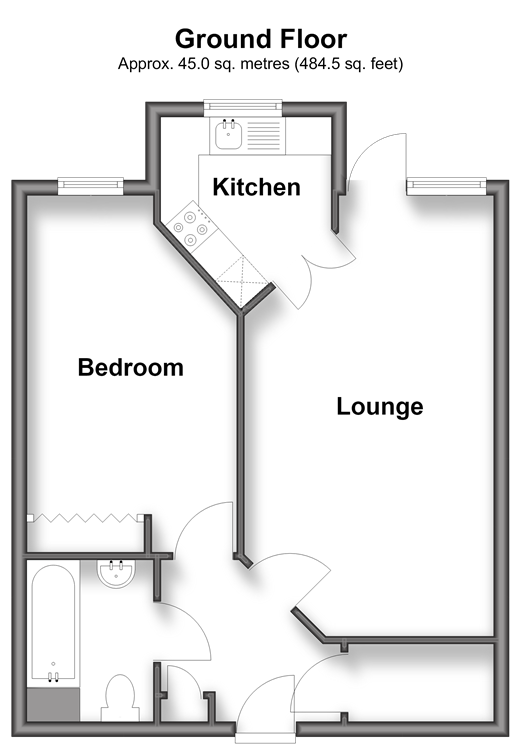 London Road Cowplain, Waterlooville floorplan