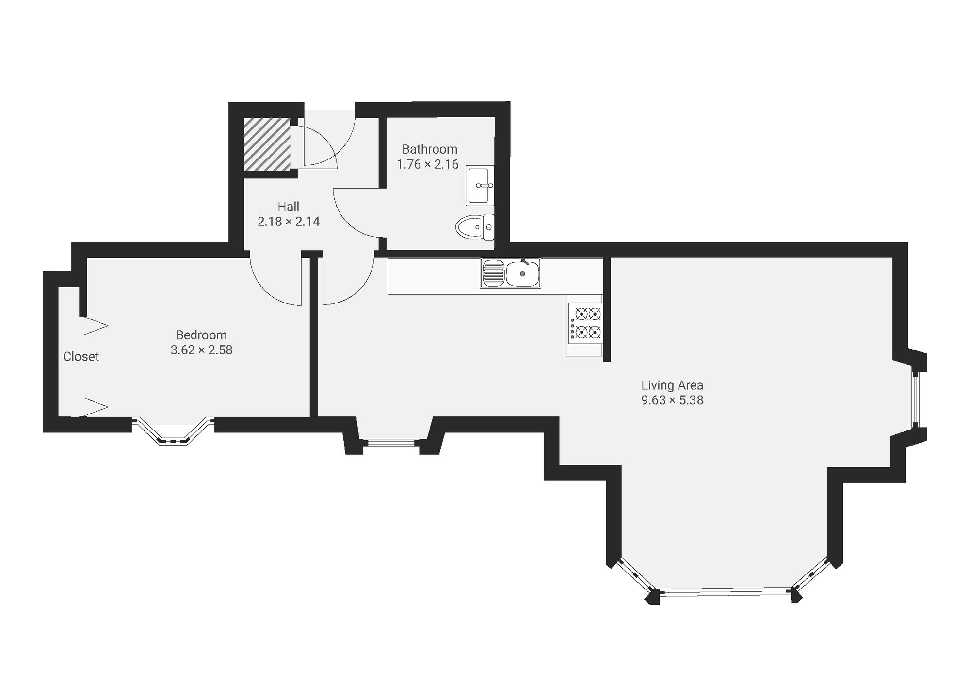 0/2, Glasgow floorplan