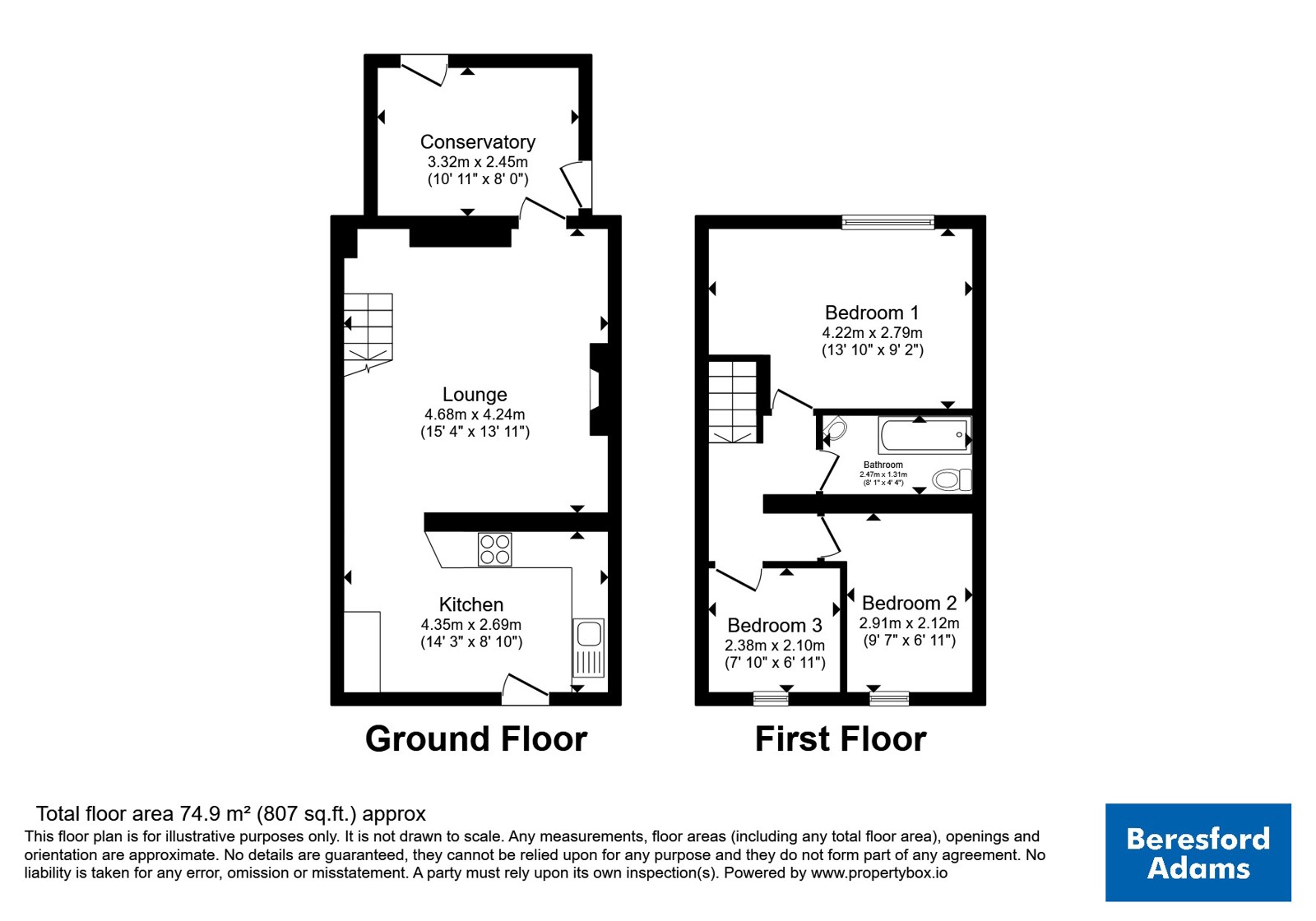 20, Tanybwlch Road, Bangor floorplan