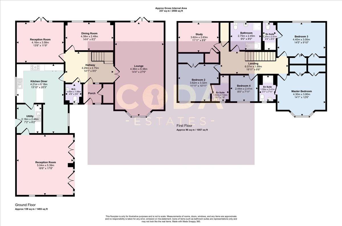 7, Partridge Place, Glasgow floorplan