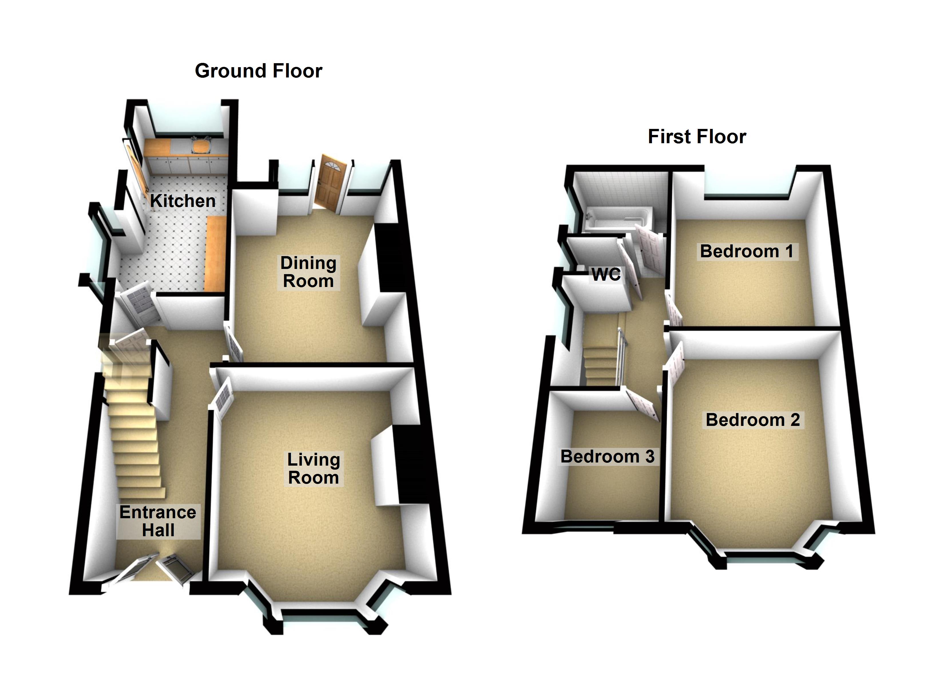 3 Bedrooms Semi-detached house for sale in Norland Avenue, Barrow-In-Furness LA14