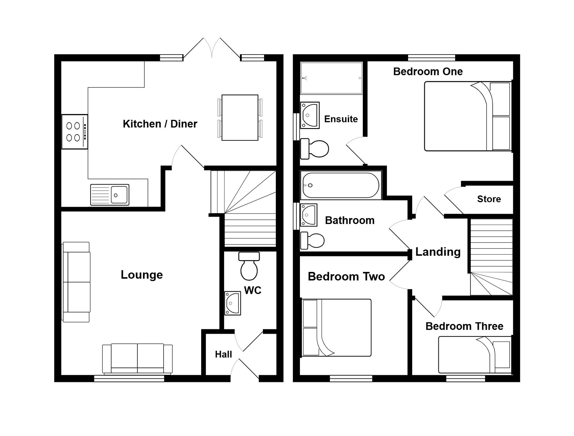 10 Arkwright Way, Manchester floorplan