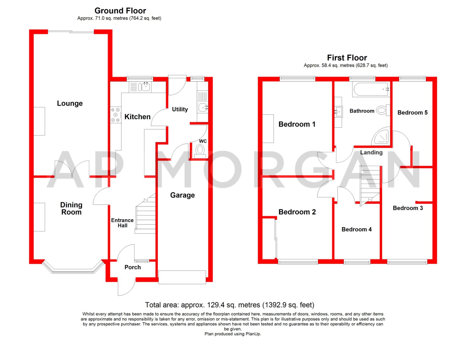 27, Lion Street, West Midlands floorplan