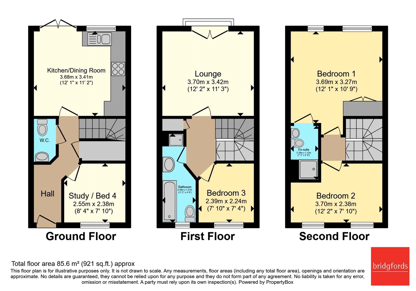 10, Shop Lane, Preston floorplan