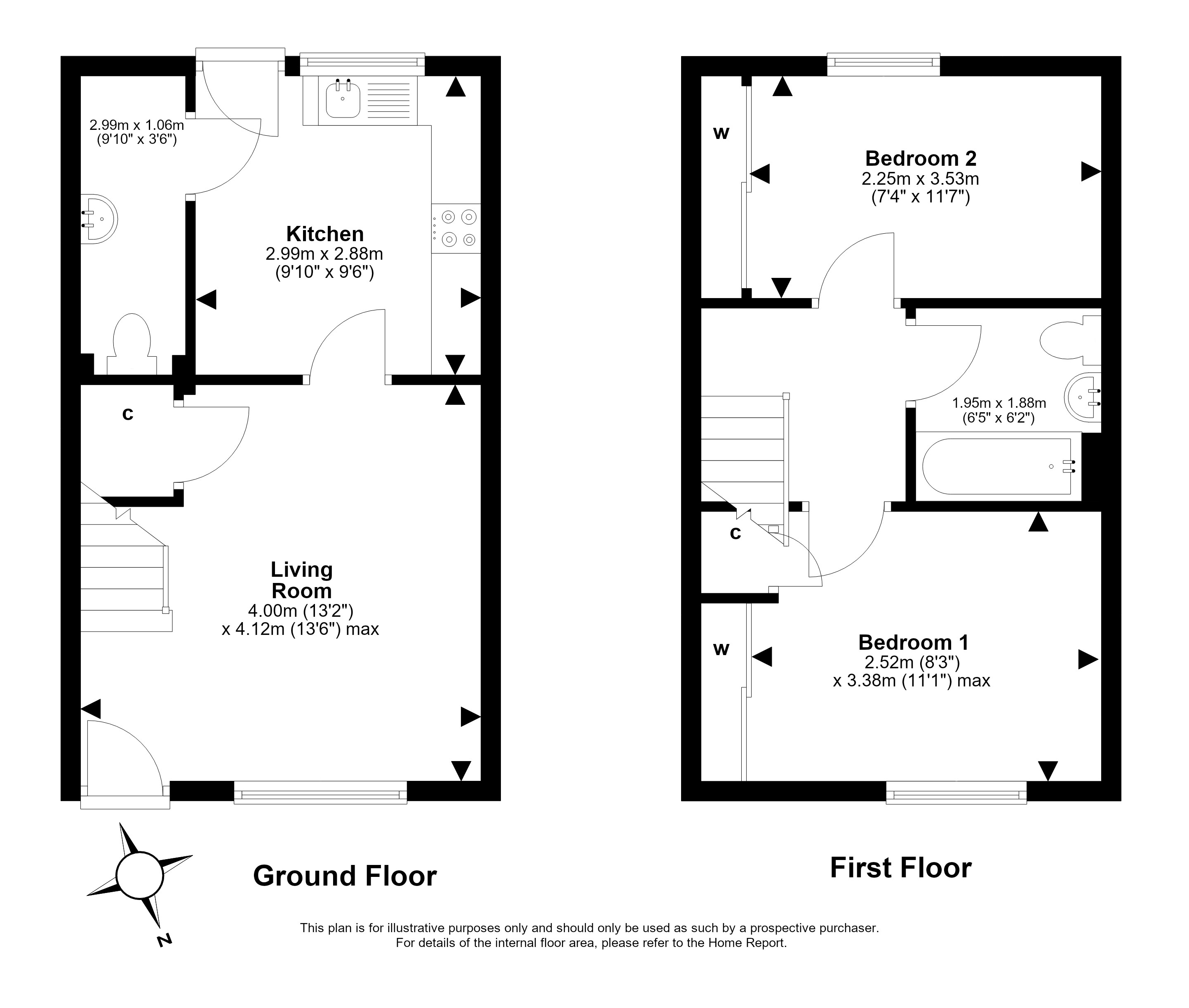 2, Peastonhall Drive, Gorebridge floorplan