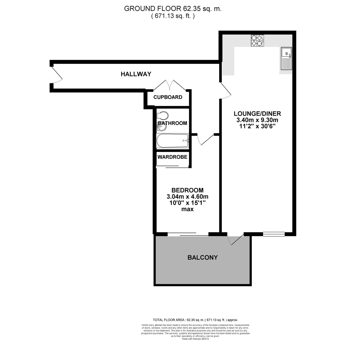 1 Bedrooms Flat for sale in Kingman Way, Newbury RG14