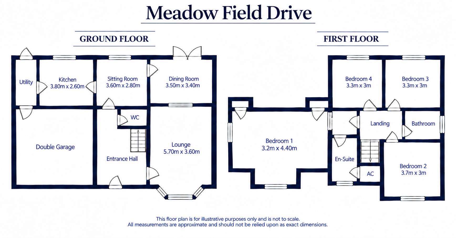 18, Meadowfield Drive, Barnsley floorplan