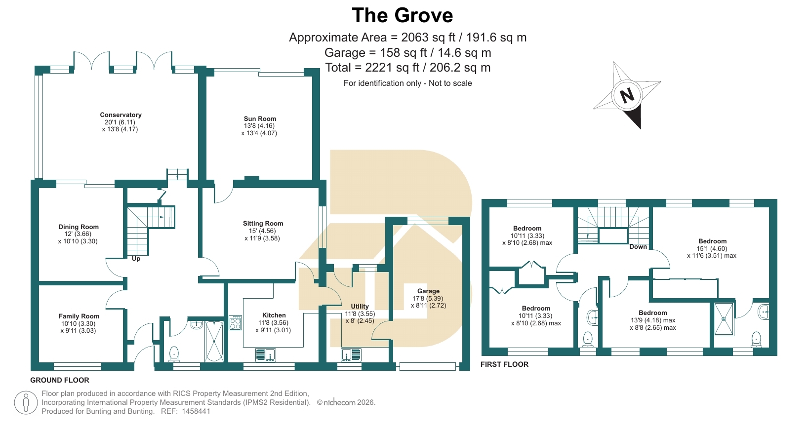 40, The Grove, Westerham floorplan