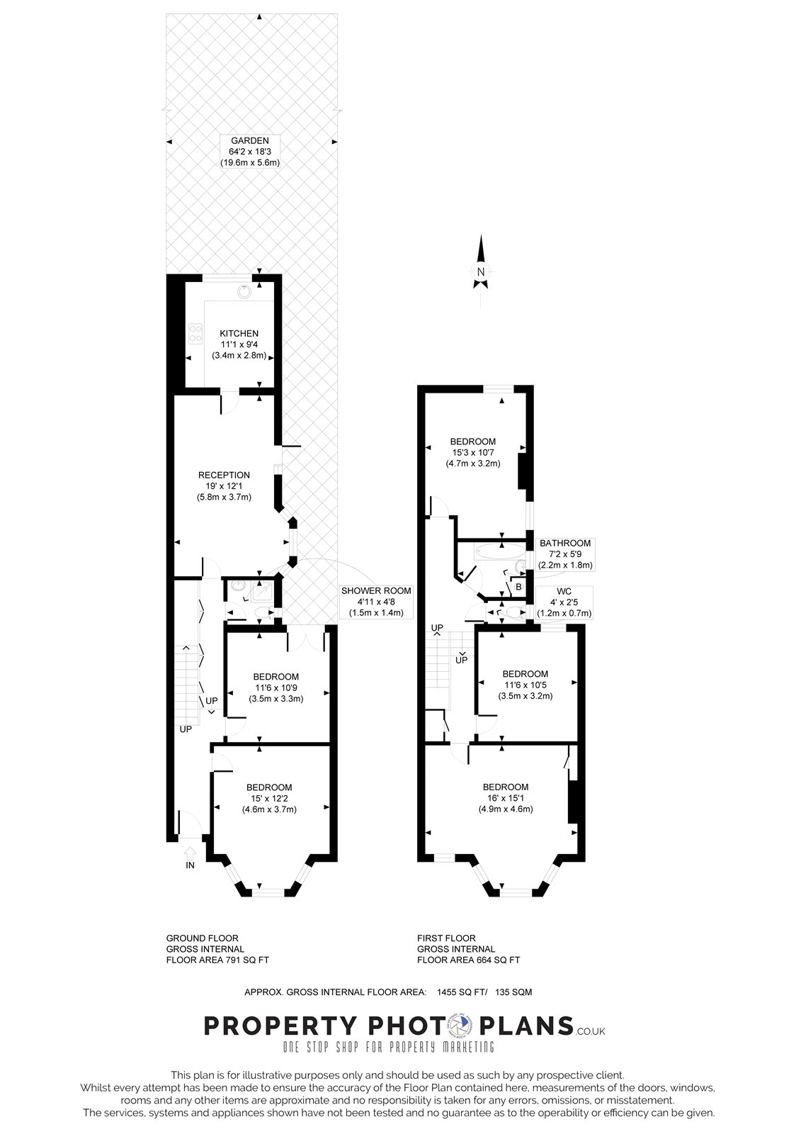 107, Allison Road, London floorplan